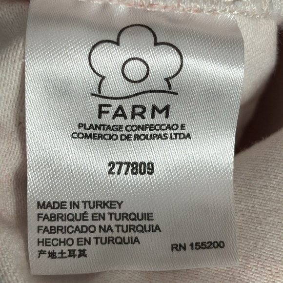 Farm Rio for Anthropologie Picnic Plaid Cotton Shorts - NWOT - Size Small - Picture 7 of 9